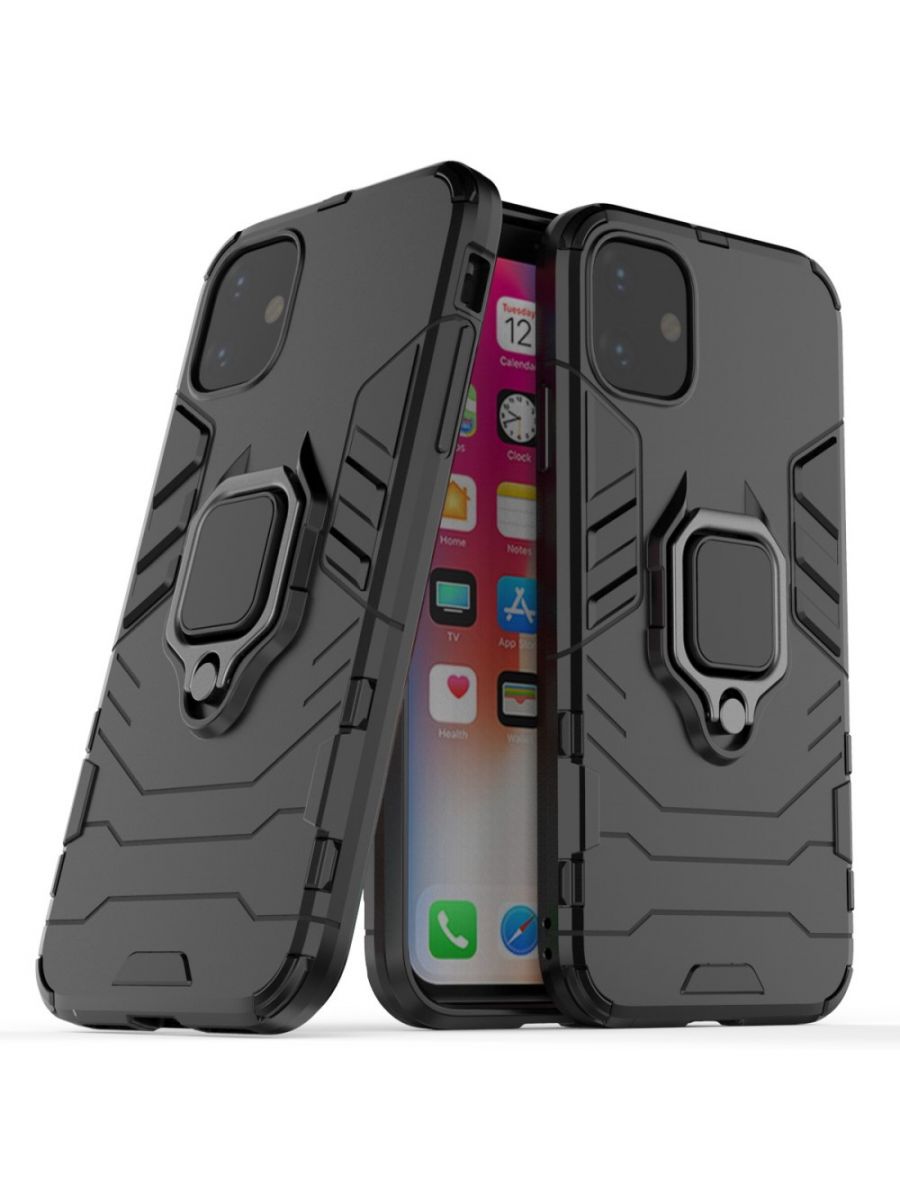 

Чехол Ring для смартфона iPhone 11 черный