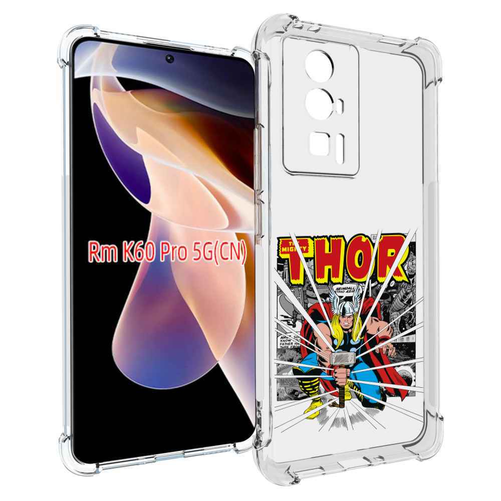 

Чехол MyPads тор рисунок для Xiaomi Redmi K60 Pro, Прозрачный, Tocco