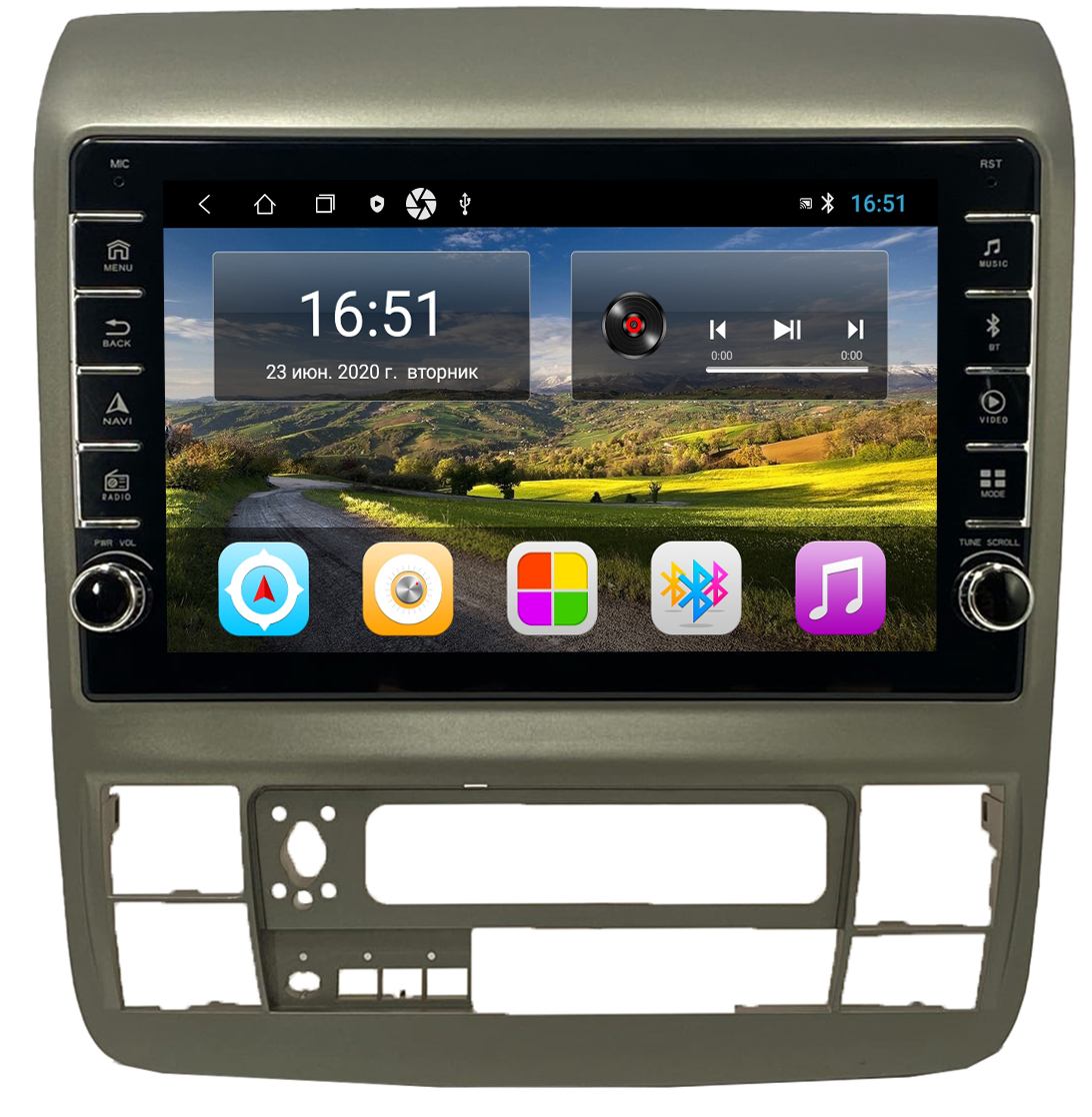 Автомагнитола ANDROID Toyota Alpfard Тойота Альфард 2005-2008, Android 12, 4/64GB, c крути