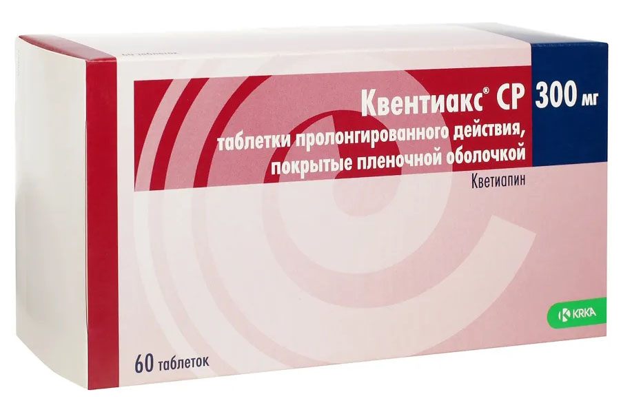 Квентиакс СР таблетки 300 мг 60 шт.