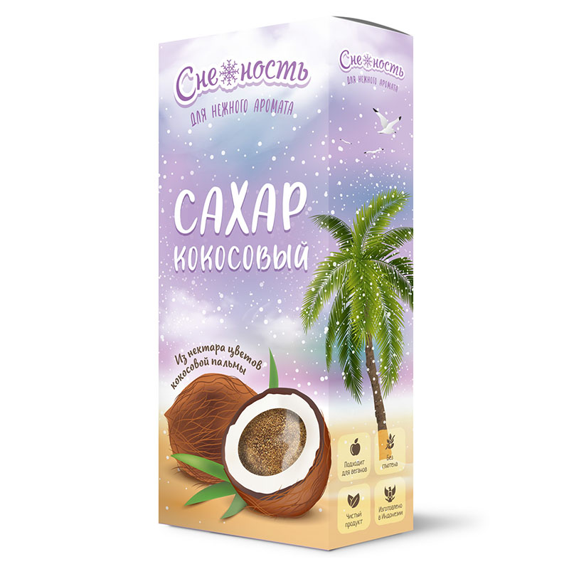 

Продукты XXII века Снежность Сахар кокосовый, 100 г