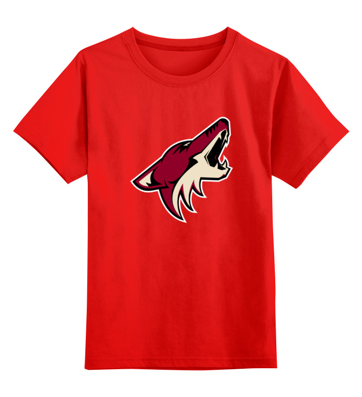 

Футболка детская Printio Arizona coyotes цв. красный р. 128, Arizona coyotes