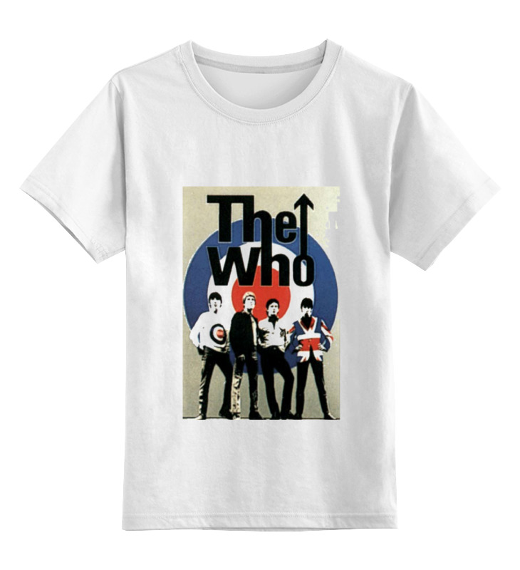 

Футболка детская Printio The who цв. белый р. 128, The who