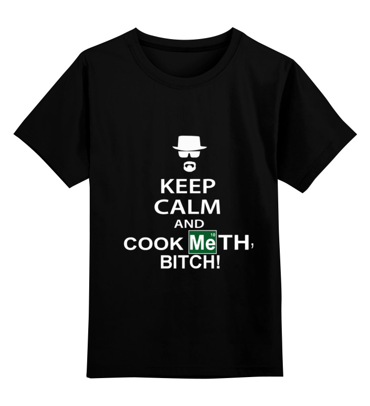 

Футболка детская Printio Breaking bad цв. черный р. 128, Breaking bad