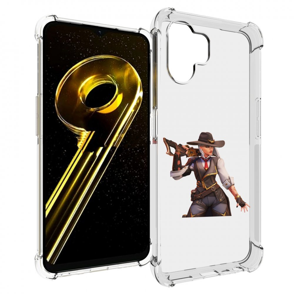 

Чехол бампер MyPads overwatch для Realme 10 5G противоударный, Прозрачный, Tocco