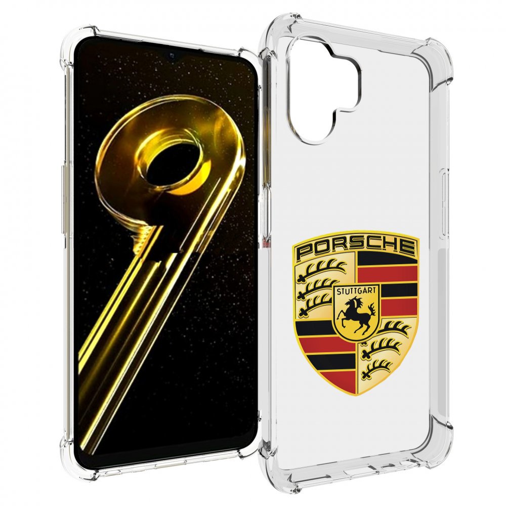 

Чехол бампер MyPads porsche-порш-5 мужской для Realme 10 5G прот..., Прозрачный, Tocco