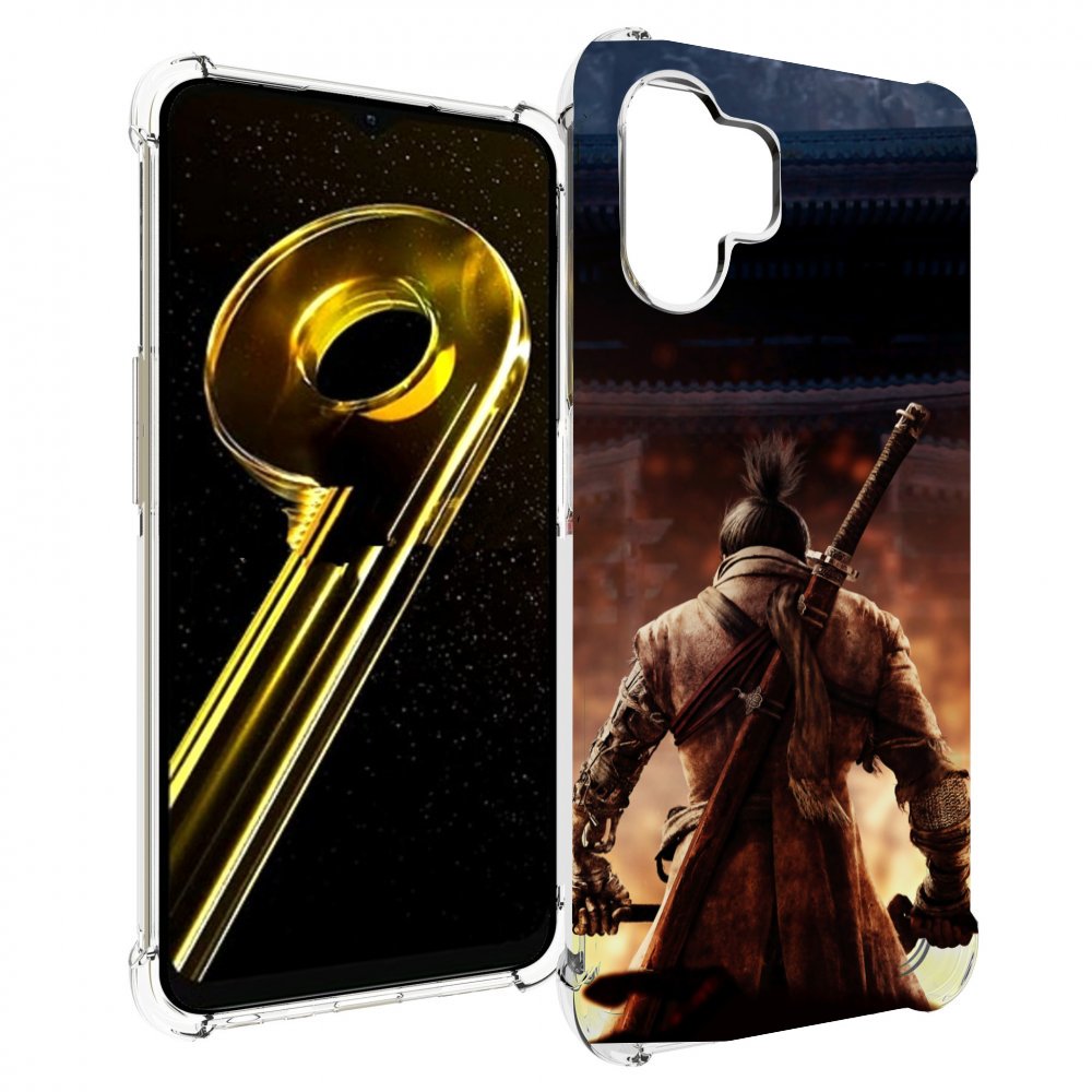 

Чехол бампер MyPads sekiro для Realme 10 5G противоударный, Прозрачный, Tocco