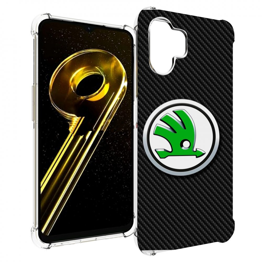 

Чехол бампер MyPads skoda шкода 2 для Realme 10 5G противоударный, Прозрачный, Tocco
