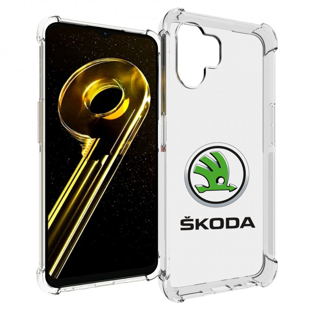 

Чехол бампер MyPads skoda-шкода-4 мужской для Realme 10 5G проти..., Прозрачный, Tocco