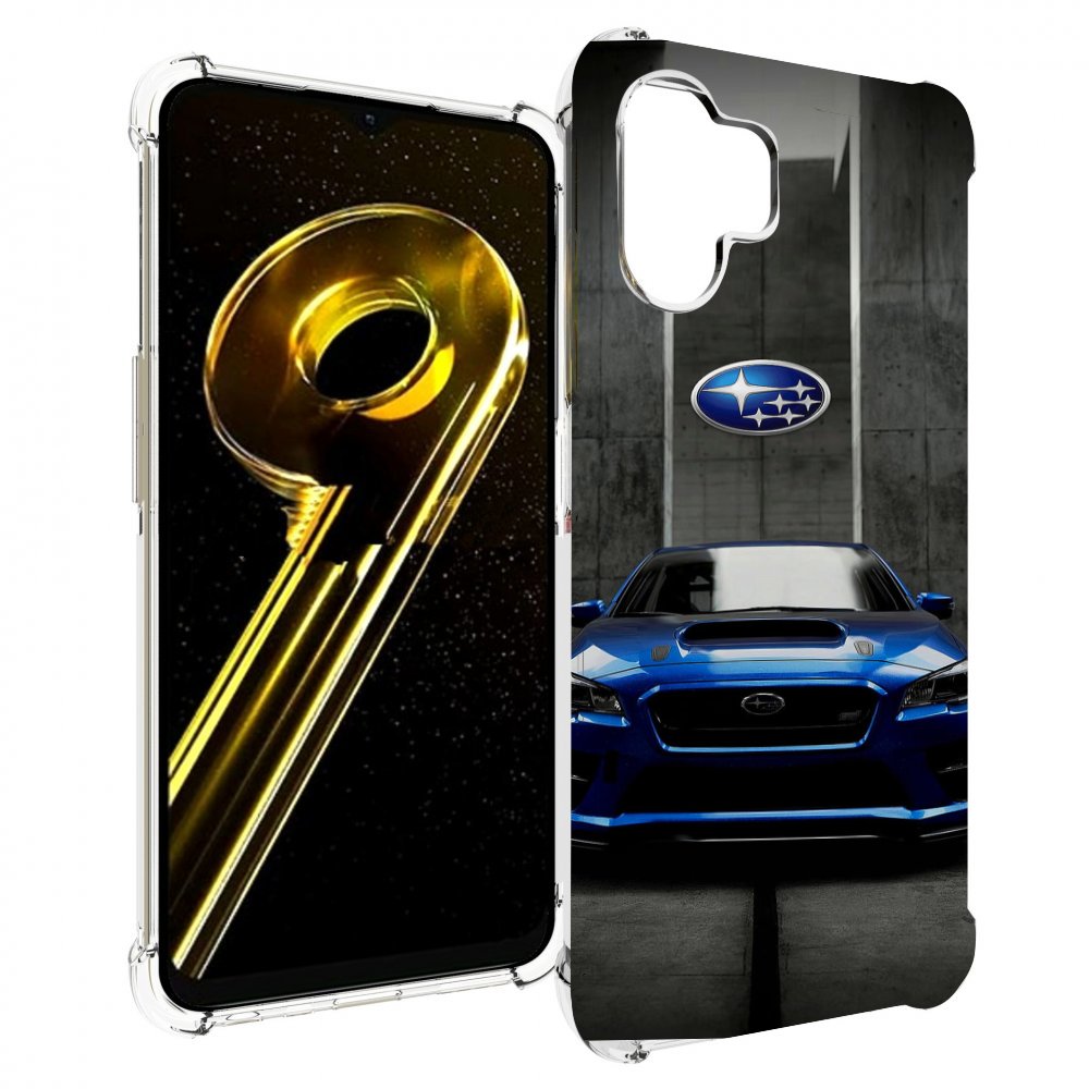 

Чехол бампер MyPads subaru субару 1 мужской для Realme 10 5G про..., Прозрачный, Tocco