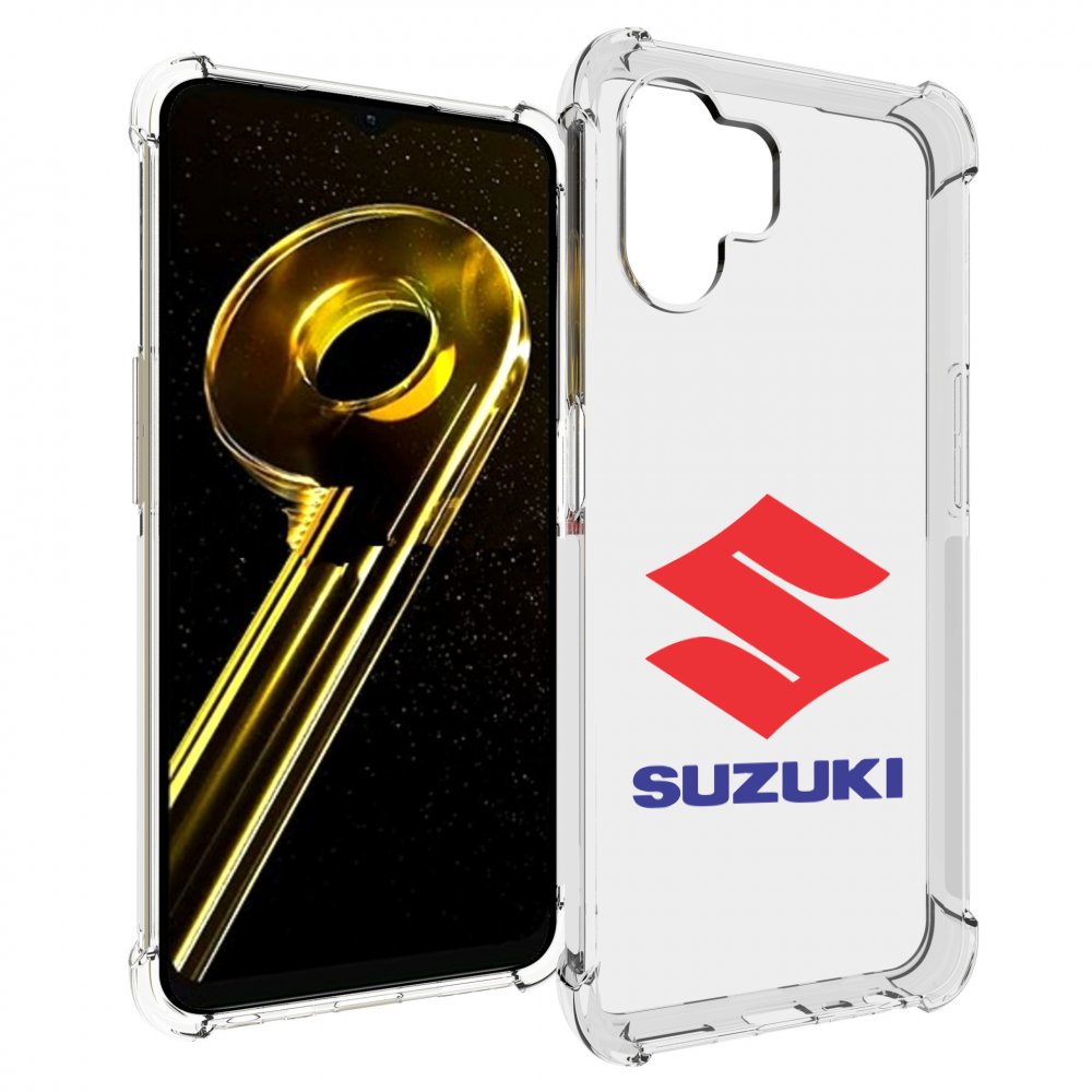 

Чехол бампер MyPads suzuki-сузуки-3 мужской для Realme 10 5G про..., Прозрачный, Tocco