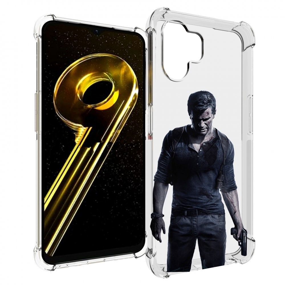 

Чехол бампер MyPads uncharted-4 для Realme 10 5G противоударный, Прозрачный, Tocco