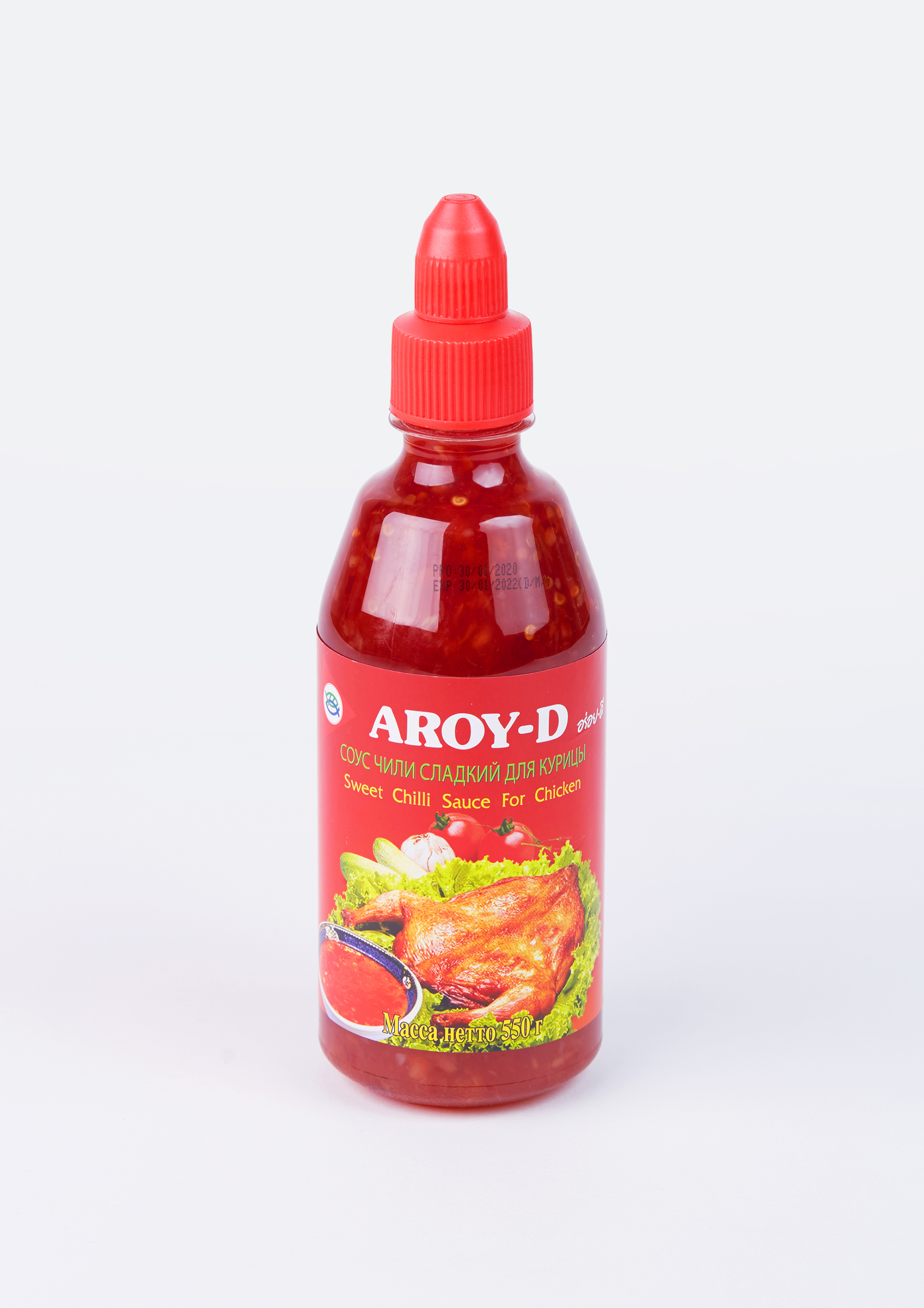 

Соус Aroy-D Чили сладкий для курицы 550 мл