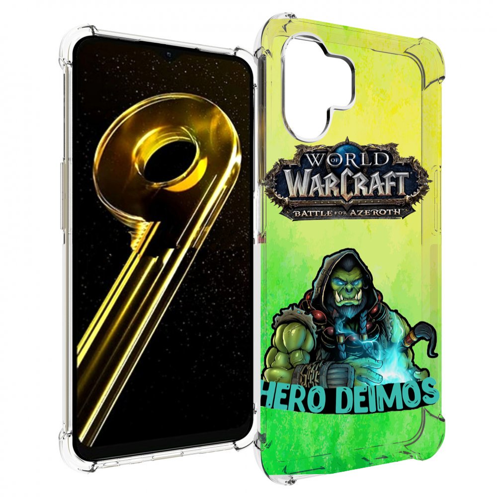 

Чехол бампер MyPads world-of-warcraft мужской для Realme 10 5G п..., Прозрачный, Tocco