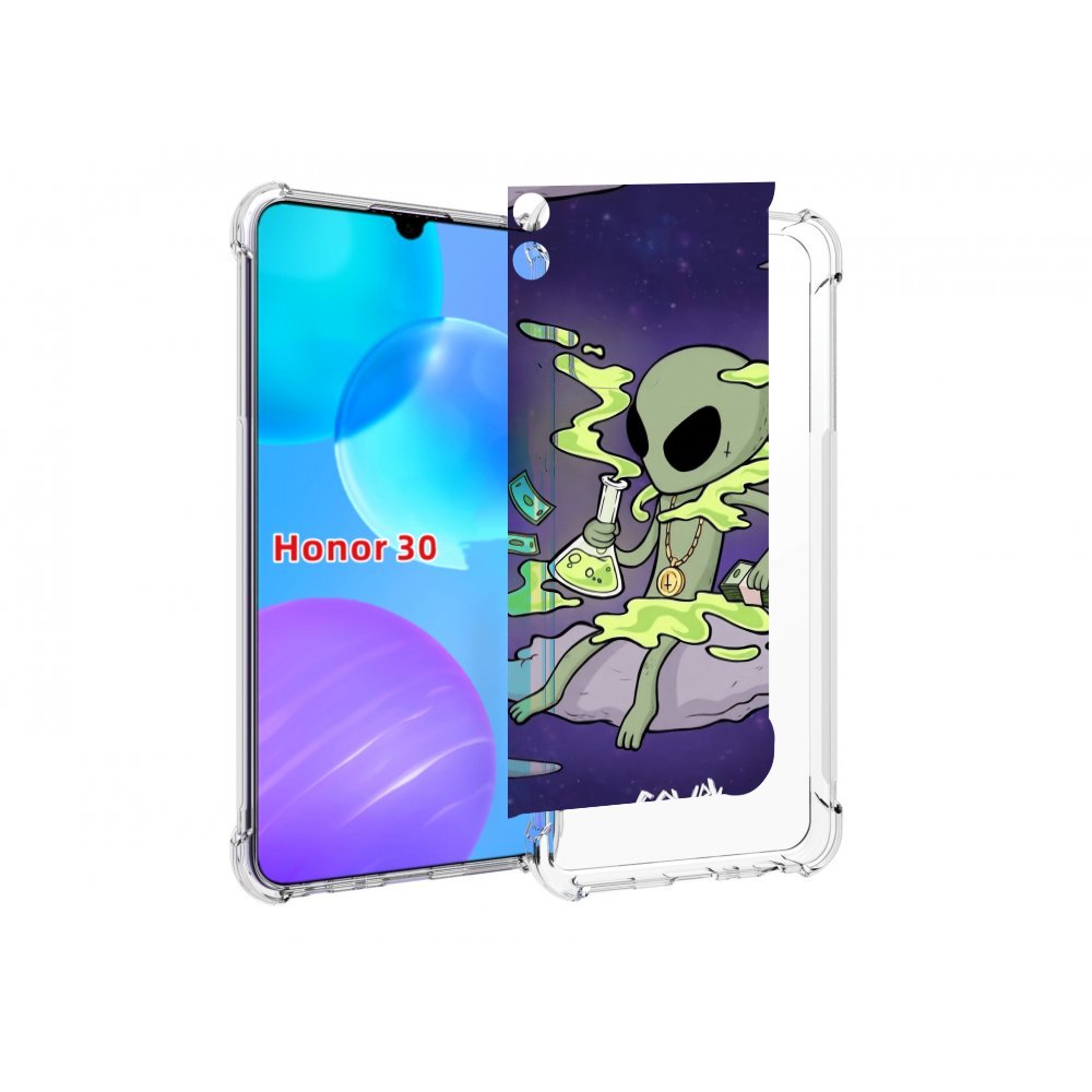 

Чехол MyPads токсичный инопланетянин для Huawei Honor 30 Lite, Tocco
