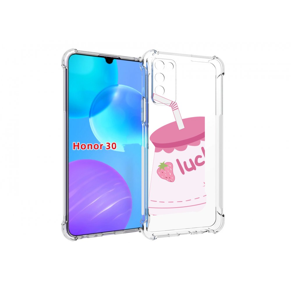

Чехол MyPads удачный-напиток для Huawei Honor 30 Lite, Tocco