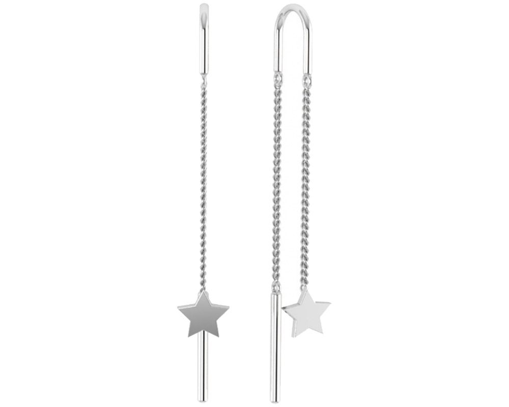 

Серьги из серебра SKAZKA Natali Romanovoi 45699, 45699