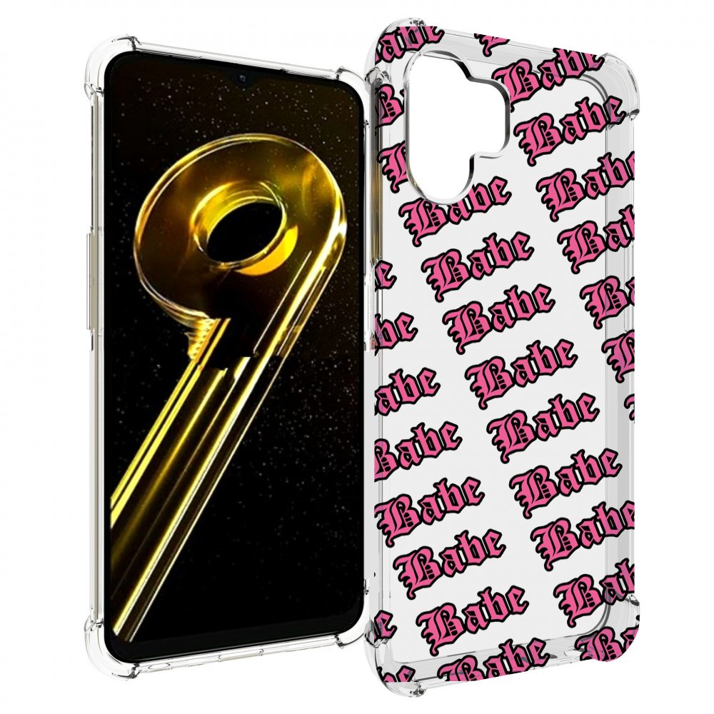 

Чехол бампер MyPads Бабе для Realme 10 5G противоударный, Прозрачный, Tocco