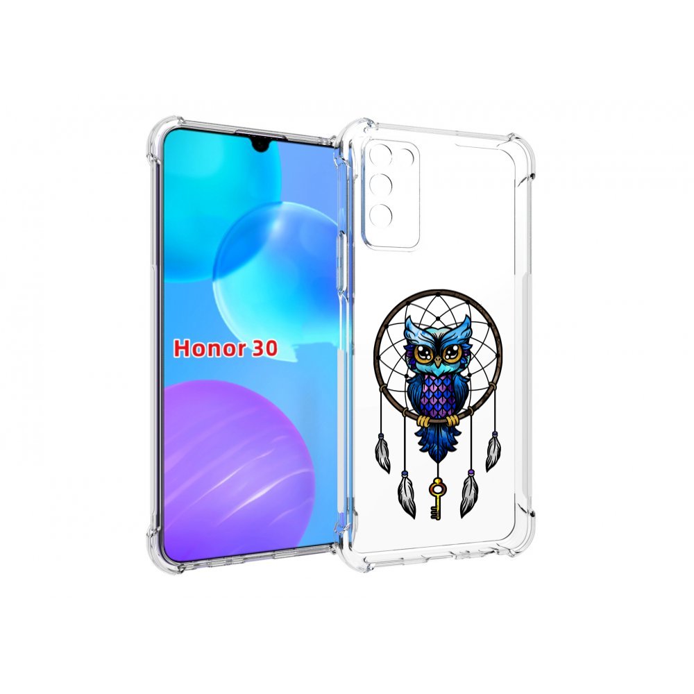 

Чехол MyPads умная-фиолетовая-сова для Huawei Honor 30 Lite, Tocco