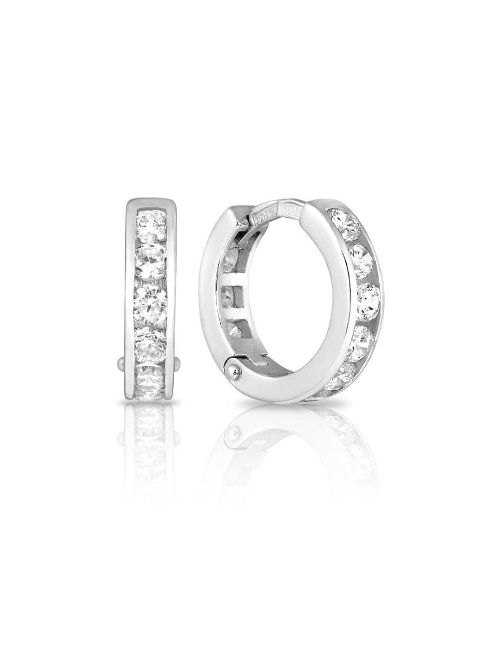 

Серьги из серебра с фианитом SKAZKA Natali Romanovoi 50248