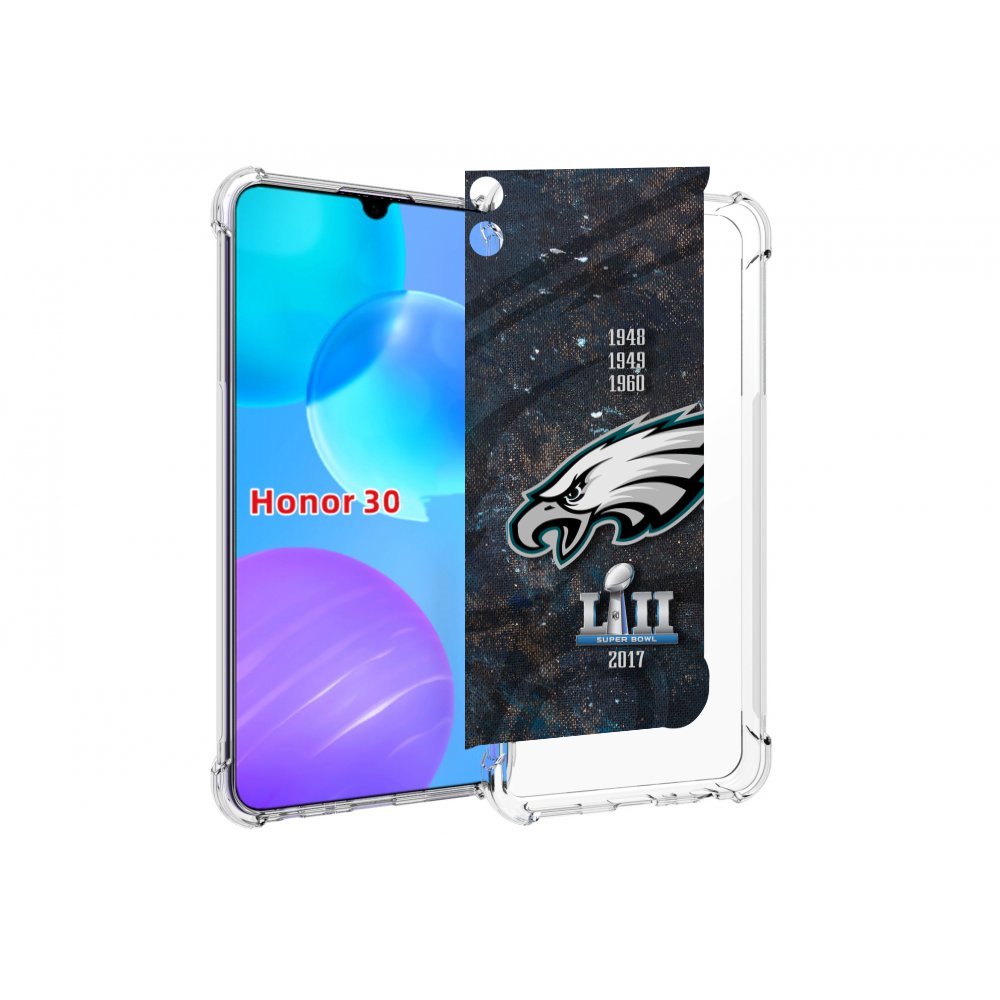 

Чехол MyPads филадельвия иглс регби мужской для Huawei Honor 30 Lite, Tocco