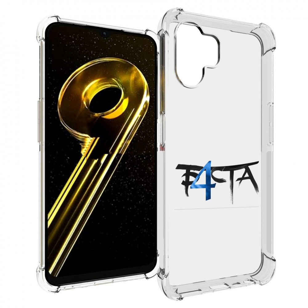 

Чехол бампер MyPads Баста 4 Баста для Realme 10 5G противоударный, Прозрачный, Tocco