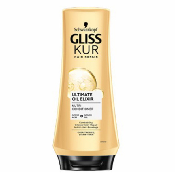 

Кондиционер Gliss Kur Ultimate Oil Elixir питание и против ломкости 360 мл