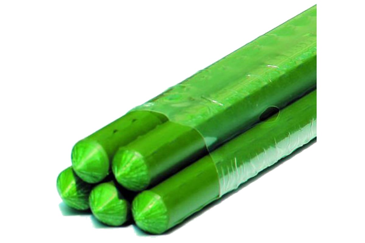 фото Поддержка металл в пластике 75 см ø 11 мм (набор 5 шт.) green apple gcsp-11-75 (б0010286)
