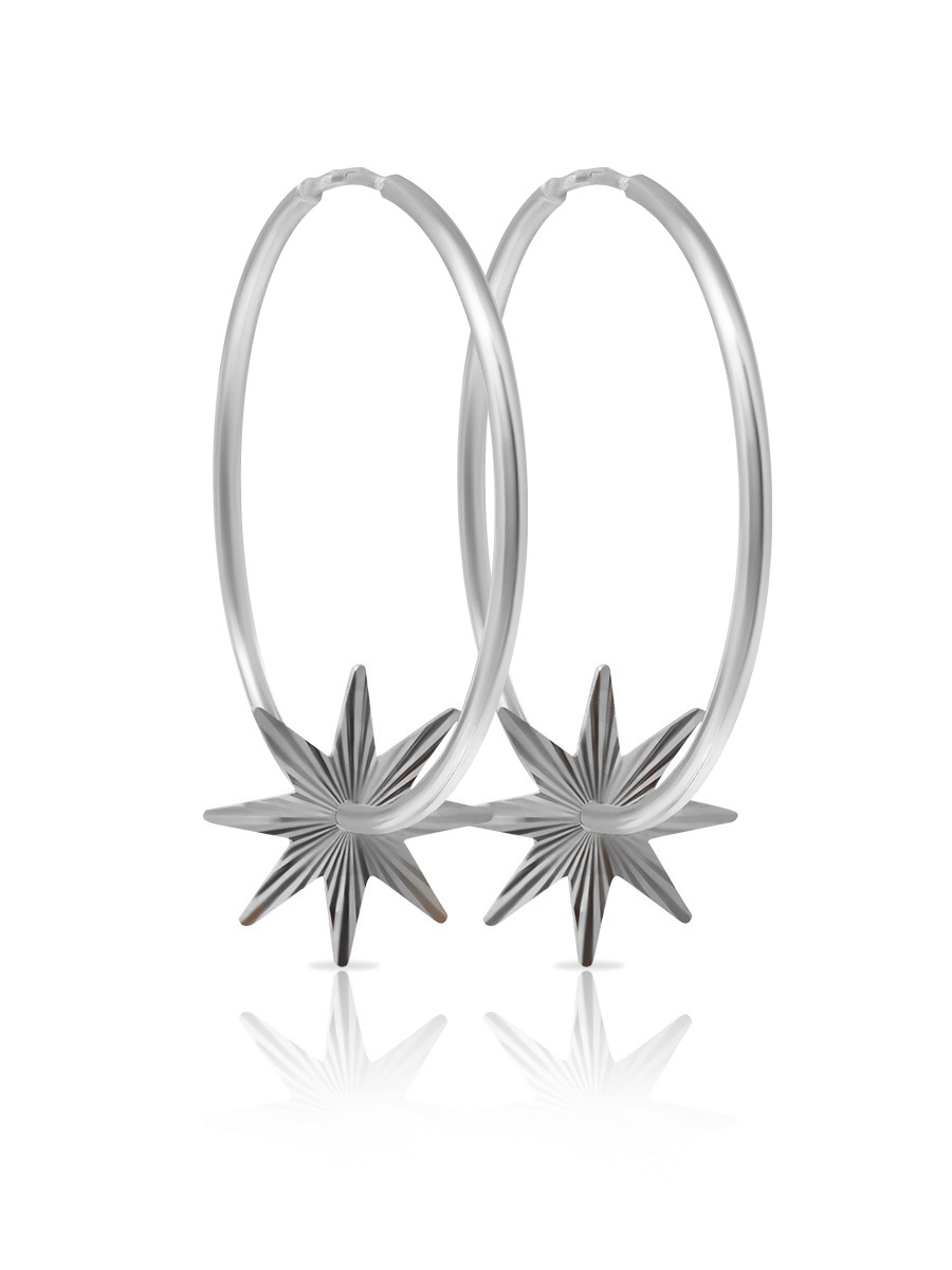 

Серьги из серебра SKAZKA Natali Romanovoi 52079, 52079