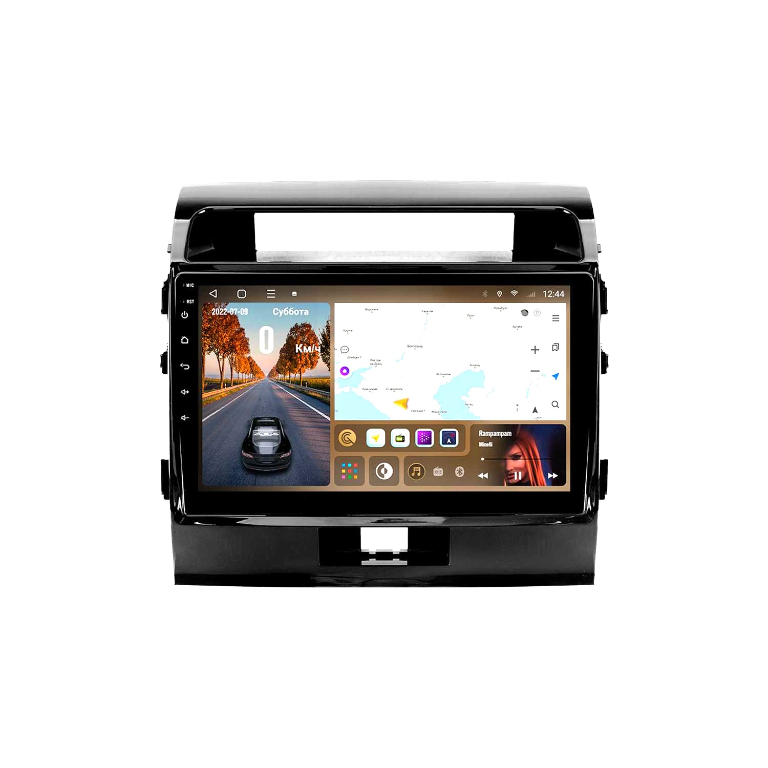 Автомобильная магнитола CaCar TK4 Toyota Land Cruiser 200 07-15 3240100₽