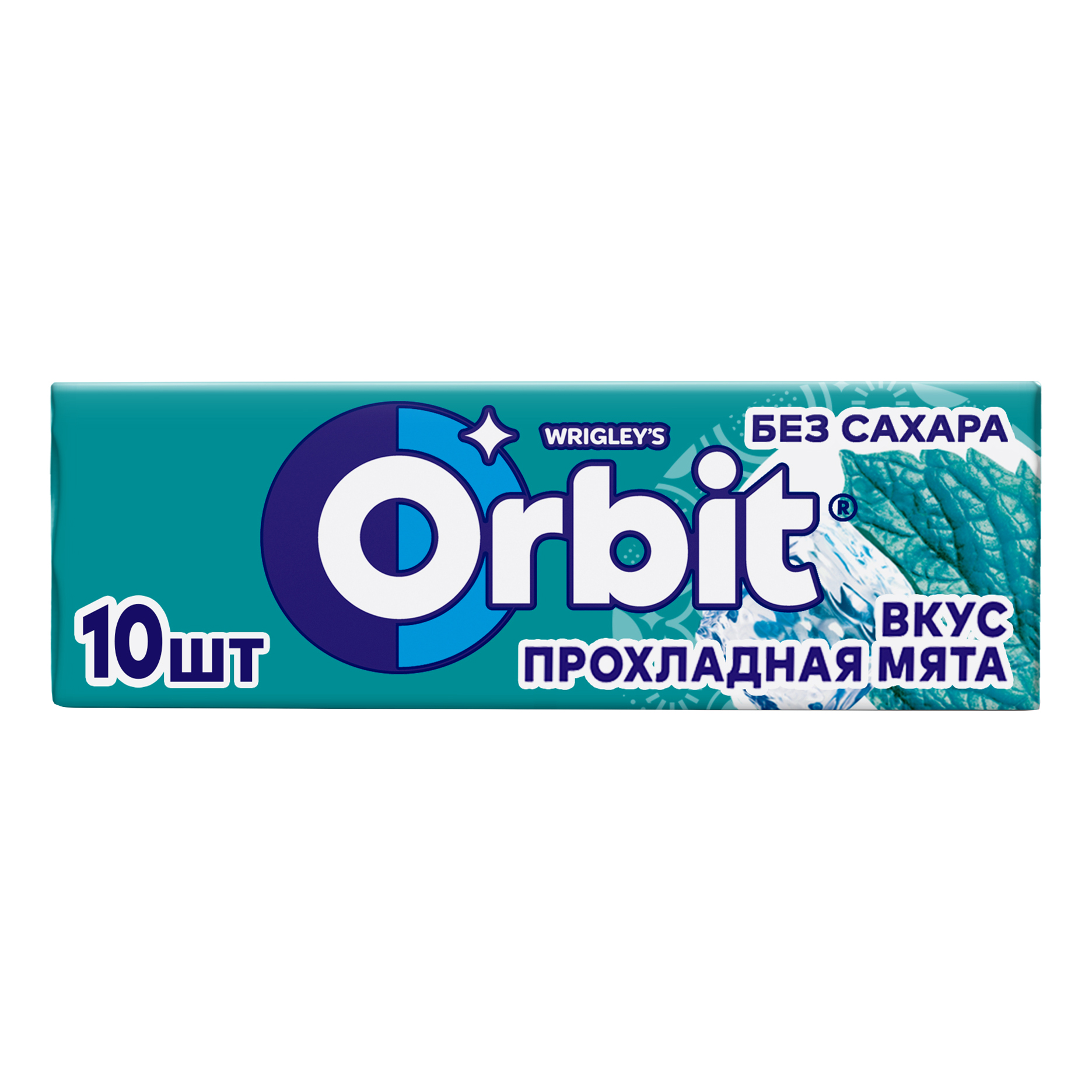 

Жевательная резинка Orbit Прохладная мята без сахара 13,6 г