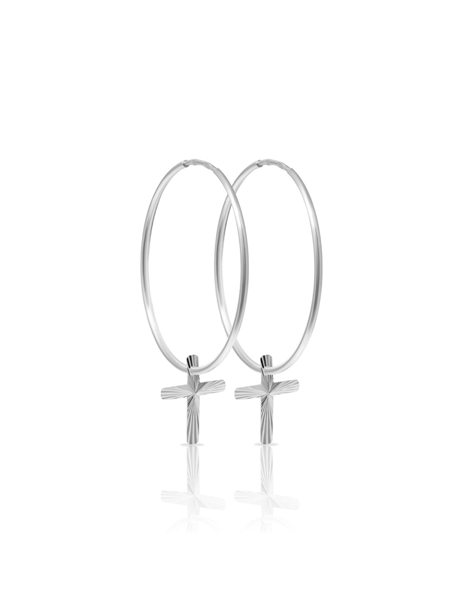 

Серьги из серебра SKAZKA Natali Romanovoi 52080, 52080