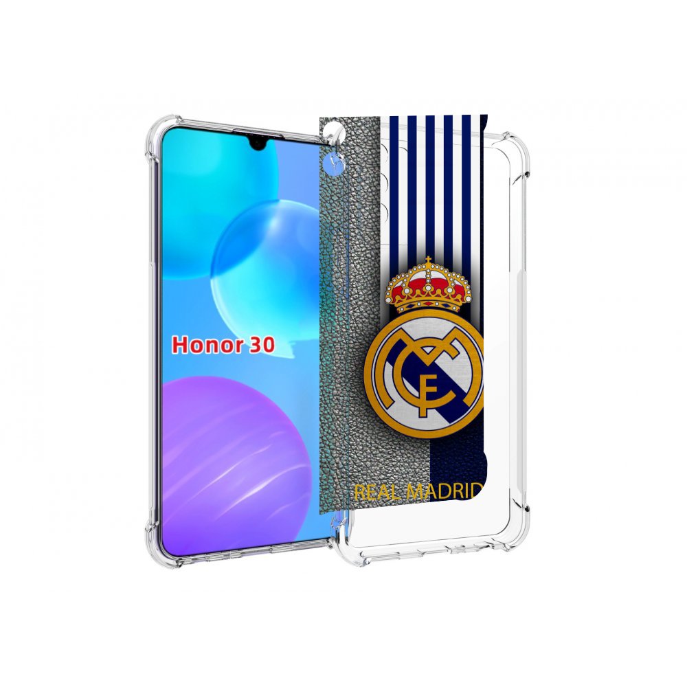 

Чехол MyPads фк реал мадрид мужской для Huawei Honor 30 Lite, Tocco