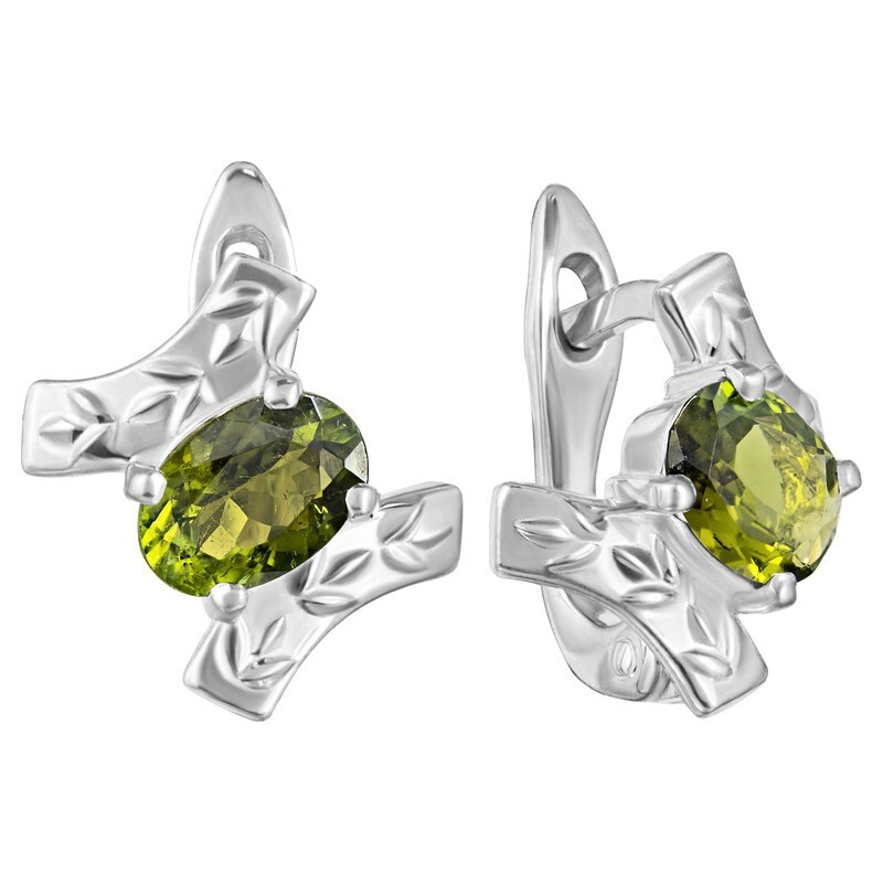 

Серьги из серебра с турмалином LAZURIT-ONLINE 8344NP, 8344NP