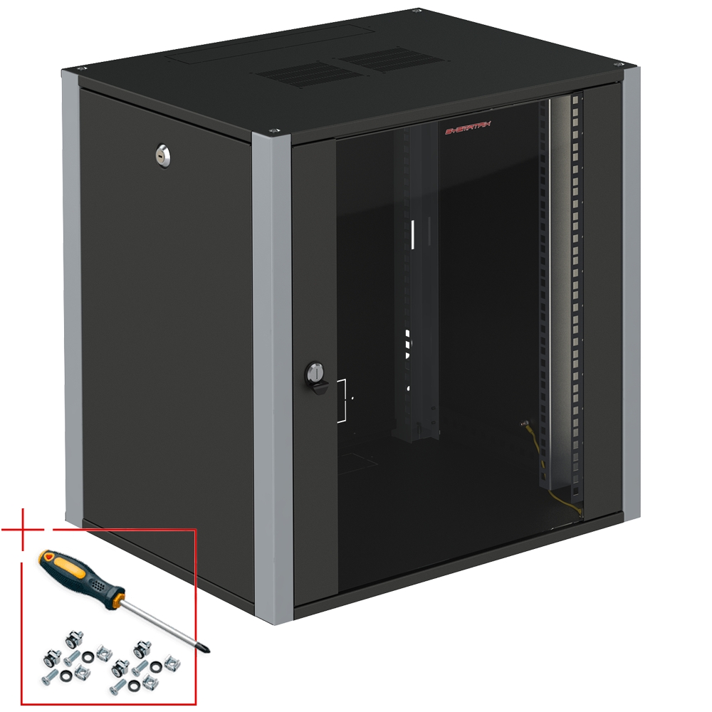фото Серверный шкаф sysmatrix wp 6409.910 глубина 45см, черный