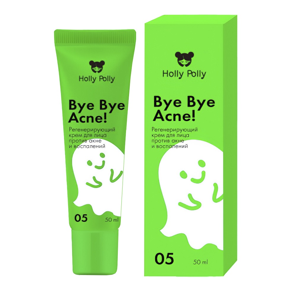 

Регенерирующий крем Bye Bye Acne! против акне для проблемной кожи лица, 50 мл