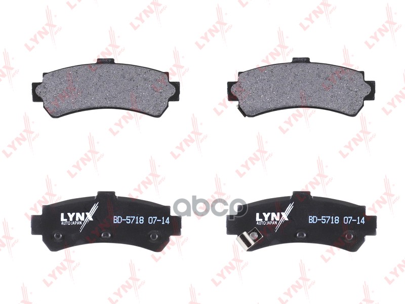 

Тормозные колодки LYNXauto задние дисковые BD5718
