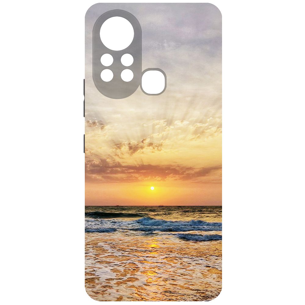 

Чехол-накладка Krutoff Soft Case Индия, Пляжи Гоа для INFINIX Hot 11S черный