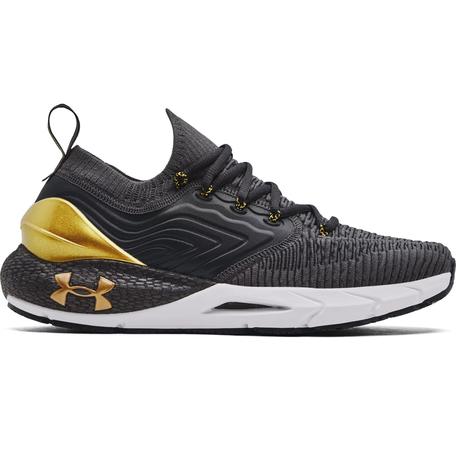 

Кроссовки мужские Under Armour HOVR Phantom 2 INKNT MTL черные 9.5 US, HOVR Phantom 2 INKNT MTL