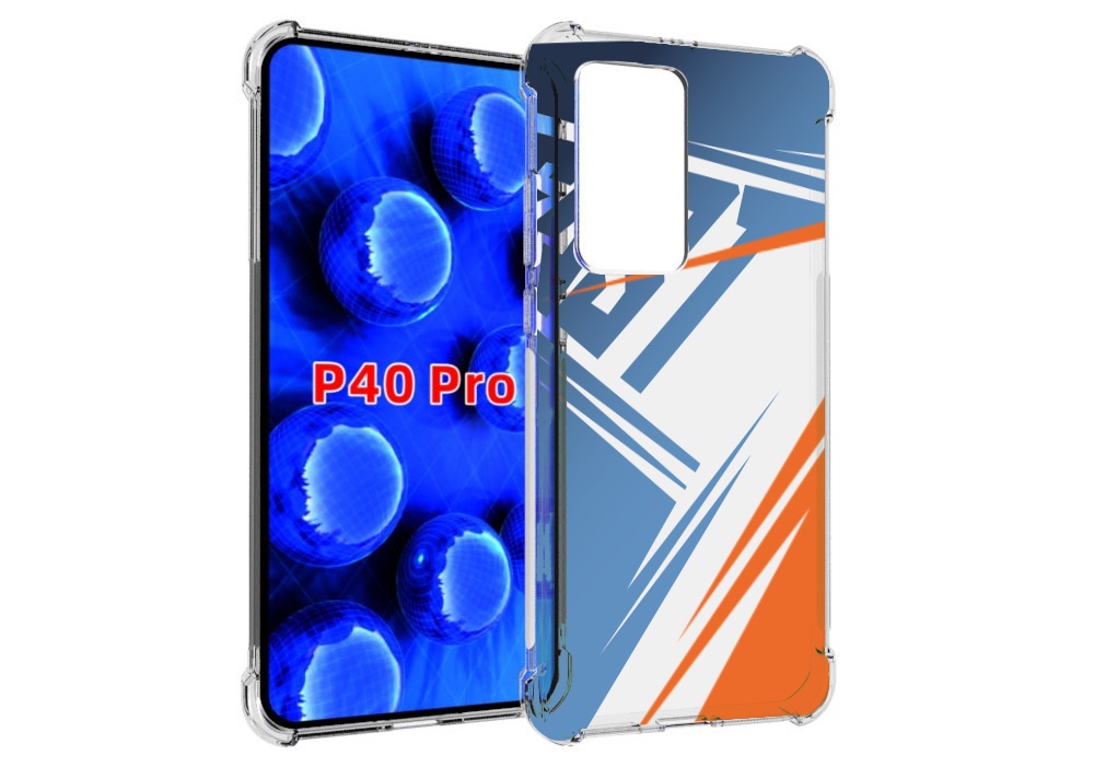 Чехол MyPads Fast для Huawei P40 Pro противоударный