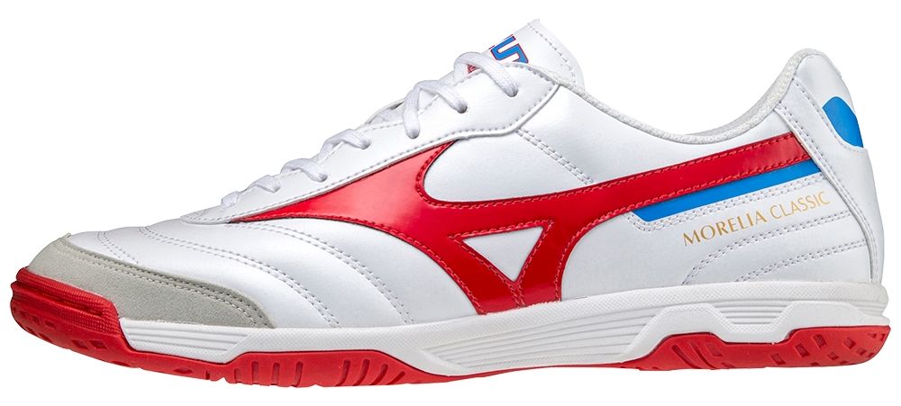 фото Кроссовки мужские mizuno morelia sala classic in белые 8 uk