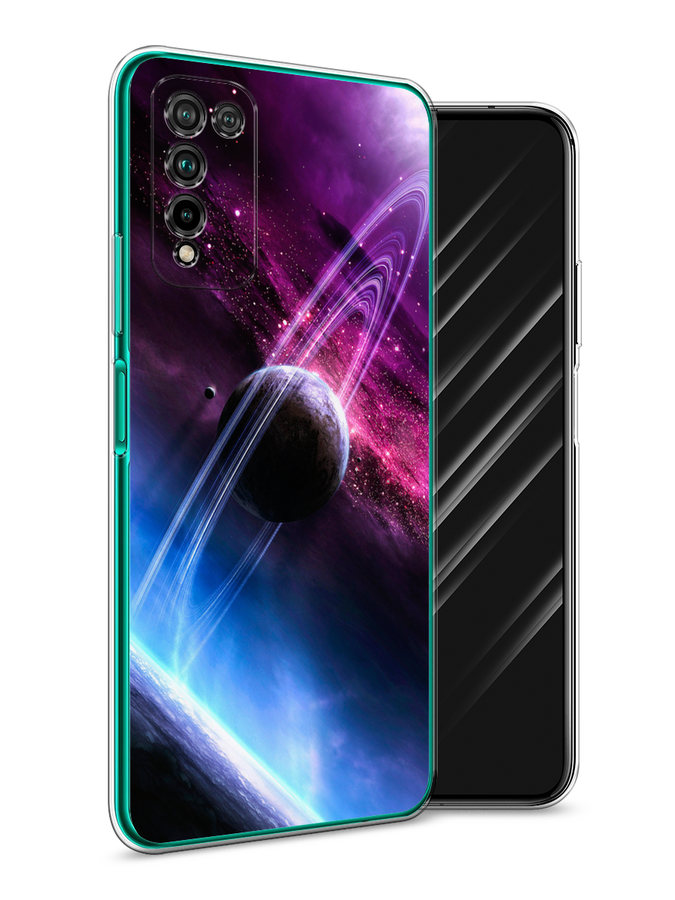 

Чехол Awog на Honor 10X Lite "Космос 17", Черный;фиолетовый, 6104650-4