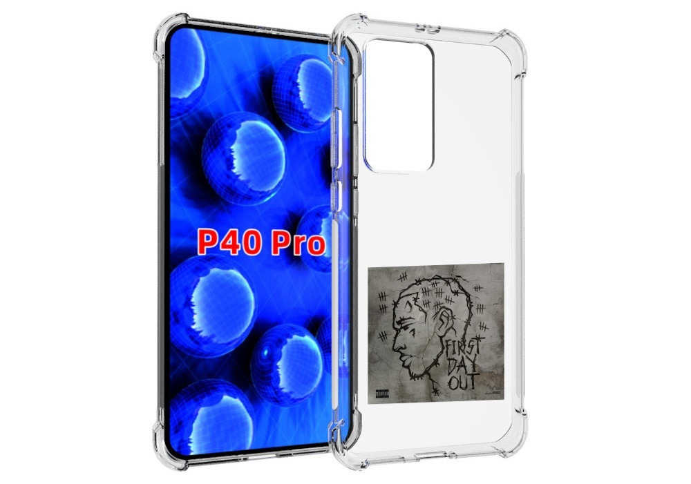 Чехол MyPads First Day Out для Huawei P40 Pro противоударный