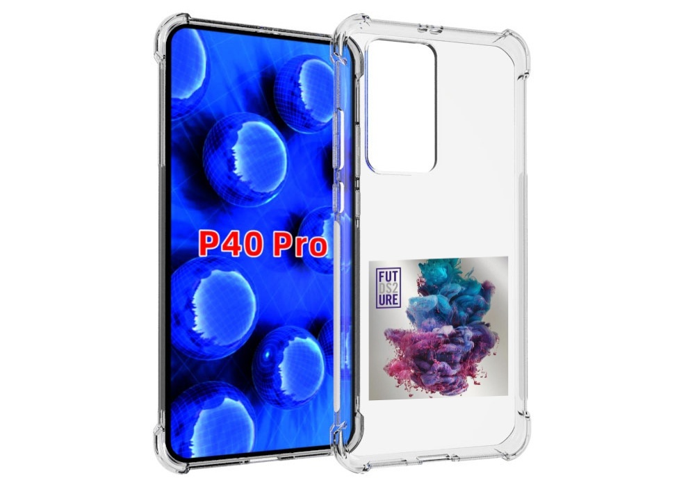 Чехол MyPads Future - DS2 (Dirty Sprite 2) для Huawei P40 Pro противоударный