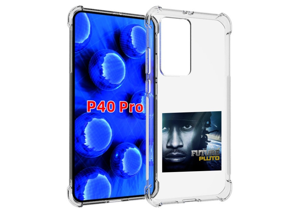 Чехол MyPads Future - Pluto для Huawei P40 Pro противоударный