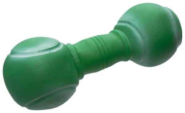 Игрушка для собак Yami Yami Гентель-теннис зеленая 19 см