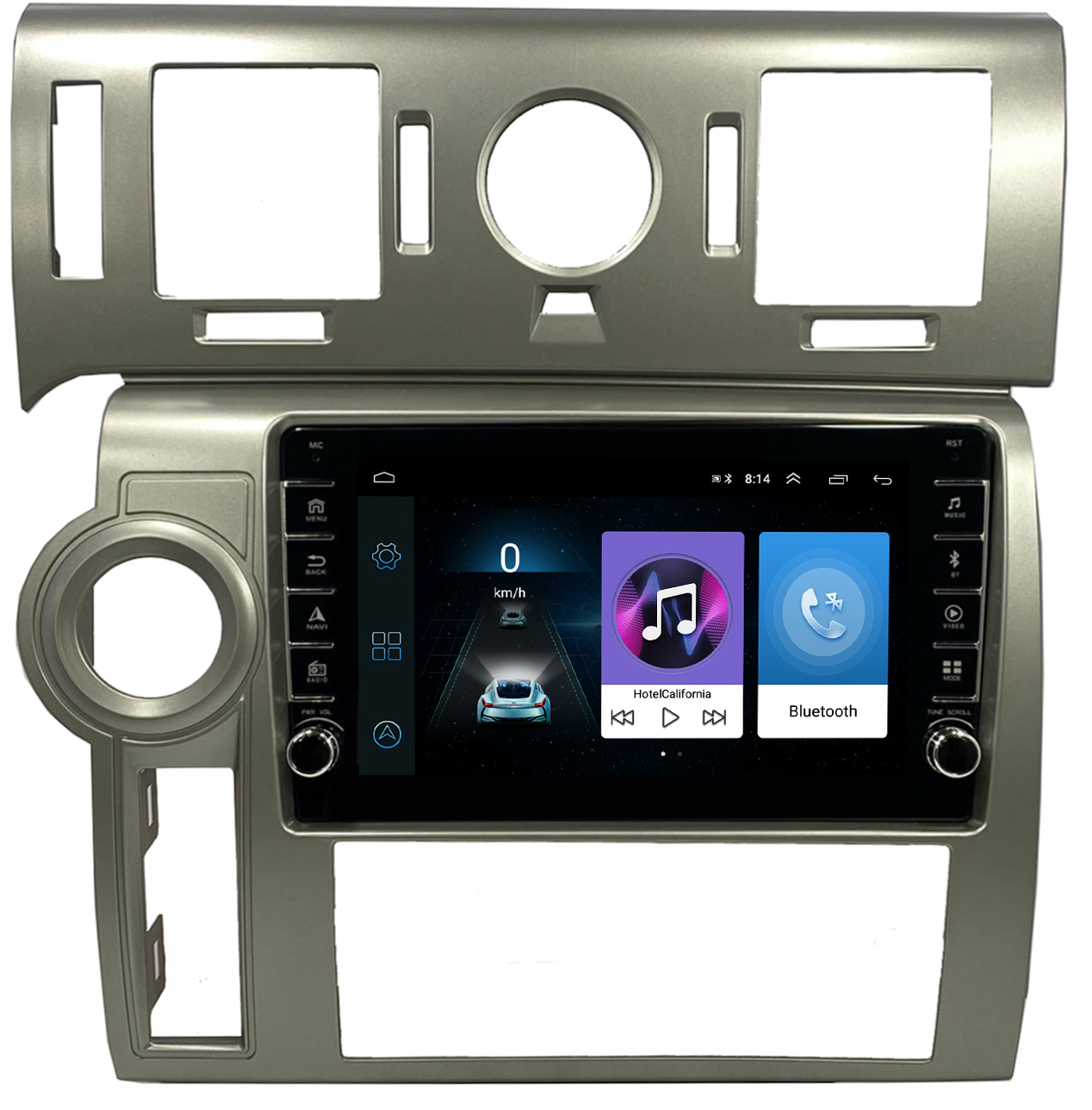 Автомагнитола ANDROID Hammer H2 Хаммер 2007-2009 Android 12 216GB 2484000₽