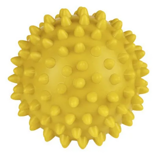 Игрушка для собак Tappi Мяч Персей для массажа желтый 9,5см