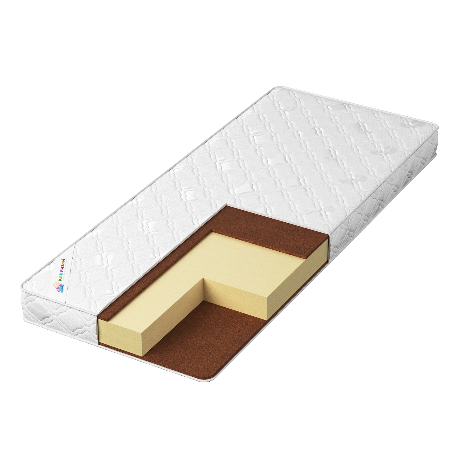 фото Матрас капризун джангл симпл, 90*200 см