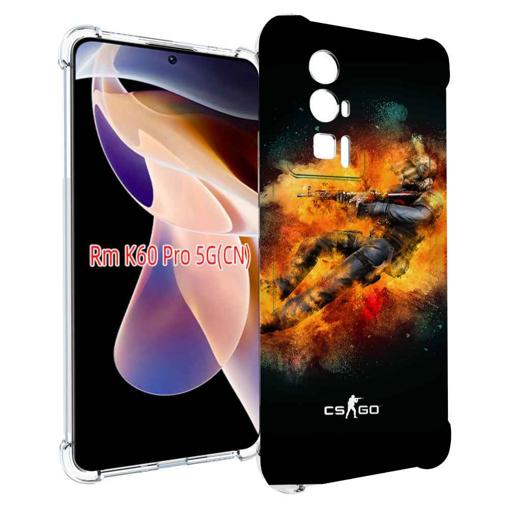 

Чехол MyPads CS-go-Контр-террорист мужской для Xiaomi Redmi K60 Pro, Прозрачный, Tocco